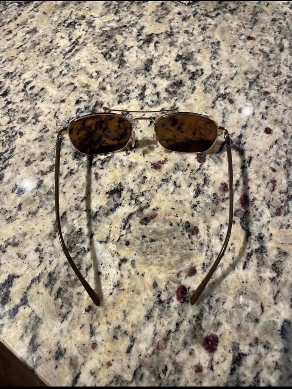 Ray-Ban Men’s Brown Lens Sunglasses with Black Case RB3688